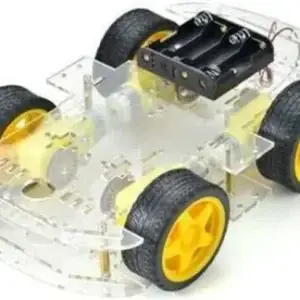 Çok Amaçlı Robotik 4WD Araç Şase Seti