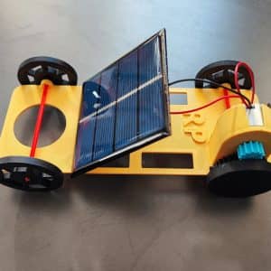 Robotik Projem Büyük Boy Güneş Enerjili Solar Oyuncak Araba (Demonte)